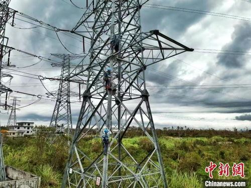 廣東受臺風影響用戶近九成已恢復供電